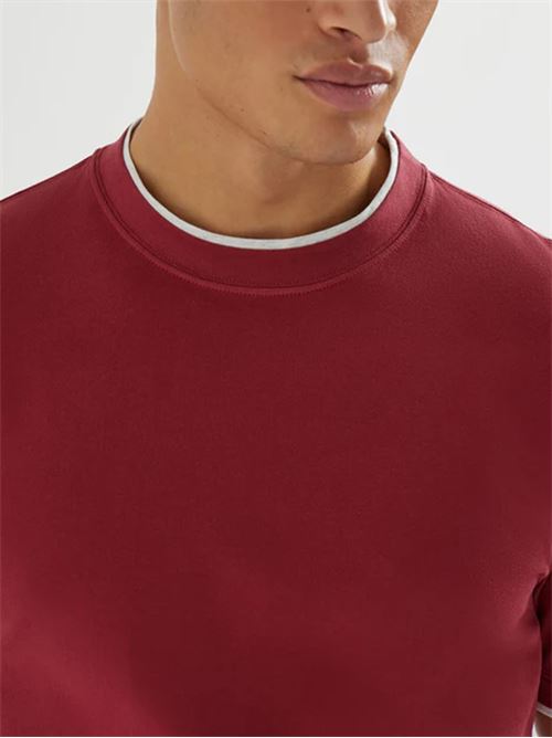 T-shirt in cotone BRUNELLO CUCINELLI | MR8337427CMK02